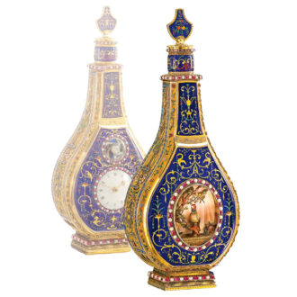 Outstanding early Swiss gold musical automaton Circa 1787 Outstanding early Swiss gold musical automaton Circa 1787