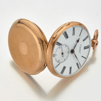 Swiss 18 carat gold keywind pocket watch Circa 1880 Swiss 18 carat gold keywind pocket watch Circa 1880