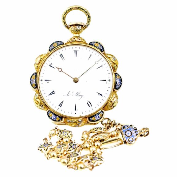 Swiss important gold watch for Turkish market Circa 1820 Swiss important gold watch for Turkish market Circa 1820