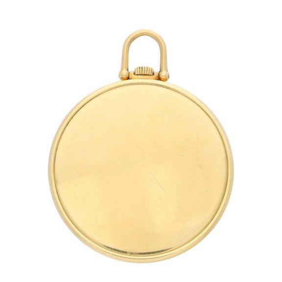 Swiss 18K yellow gold open faced lever pocket watch Circa 1937 Swiss 18K yellow gold open faced lever pocket watch Circa 1937