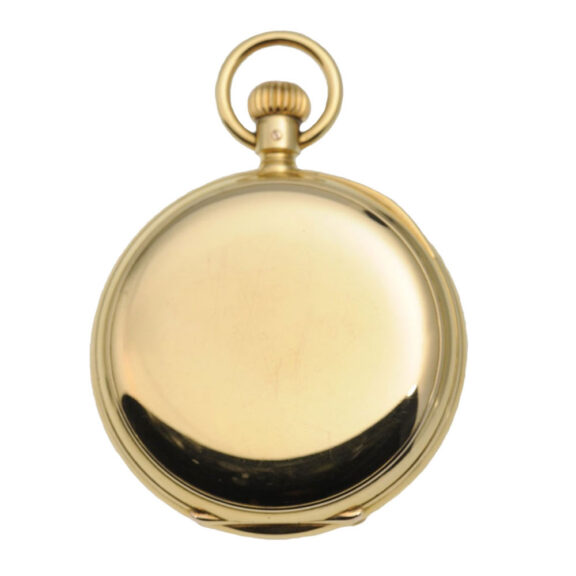German gold Glashuette with jumping seconds Circa 1903 German gold Glashuette with jumping seconds Circa 1903
