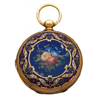 English gold hunter watch for the Ottoman market Circa 1850