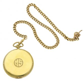 Swiss gold open faced keyless lever watch Circa 1925