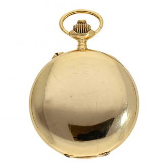 French gold chronograph with tachometer and telemeter Circa 1910