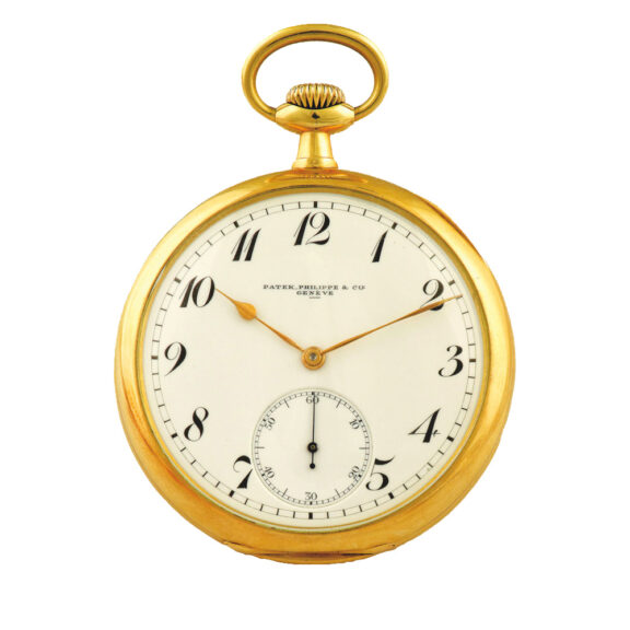 Fine Swiss 18K yellow gold keyless lever watch Circa 1920