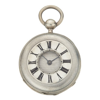 Swiss silver quarter repeating pocket watch Circa 1840