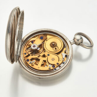Swiss silver quarter repeating pocket watch Circa 1840