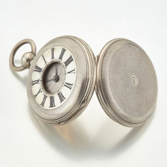 Swiss silver quarter repeating pocket watch Circa 1840