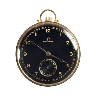 Fine Swiss 18 carat gold Art Deco lever watch Circa 1930