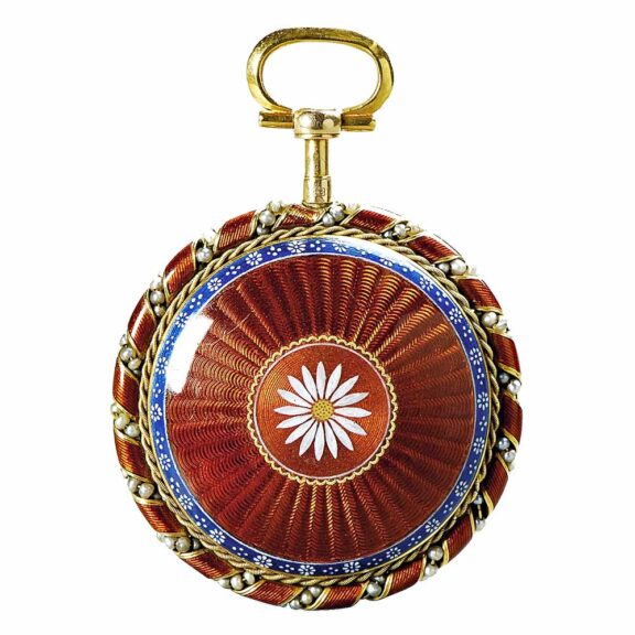 French 18 carat gold verge pocket watch Circa 1820