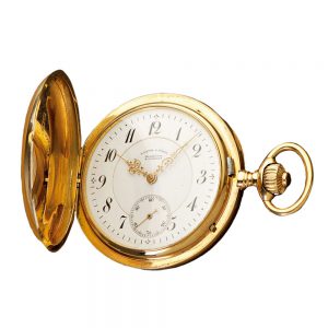 German quality 1A gold lever pocket watch Circa 1897