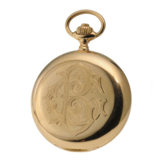 German quality 1A gold lever pocket watch Circa 1897