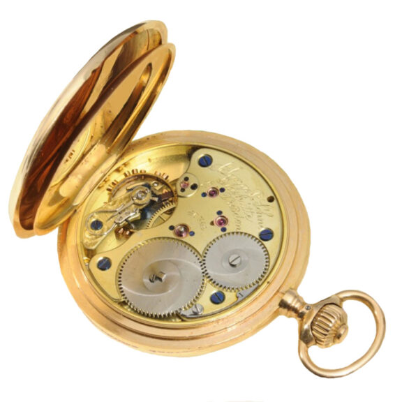 German quality 1A gold lever pocket watch Circa 1897 German quality 1A gold lever pocket watch Circa 1897