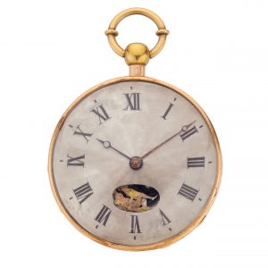 French gold quarter repeating erotic automaton Circa 1830