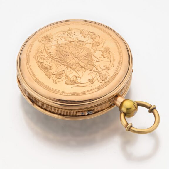 French gold quarter repeating erotic automaton Circa 1830 French gold quarter repeating erotic automaton Circa 1830