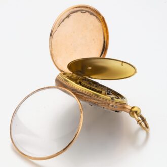 French gold quarter repeating erotic automaton Circa 1830 French gold quarter repeating erotic automaton Circa 1830