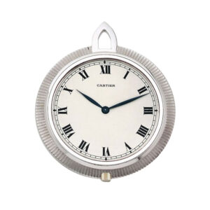 French/Swiss white gold keyless lever dress watch Circa 1925