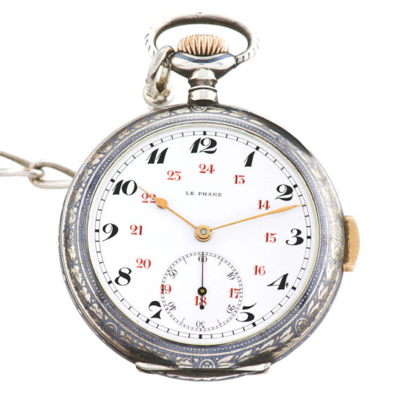 Fine hunting cased quarter-repeating Swiss pocket watch Circa 1910 Fine hunting cased quarter-repeating Swiss pocket watch Circa 1910
