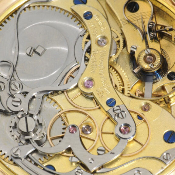 German 14k gold pocket watch with chronograph Circa 1915 German 14k gold pocket watch with chronograph Circa 1915