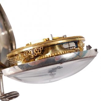 English silver watch in triple case for Ottoman market Circa 1795