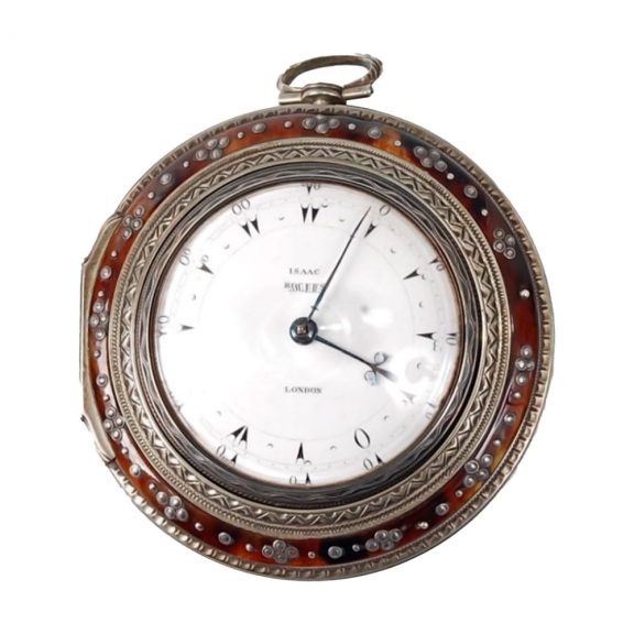 English silver watch in triple case for Ottoman market Circa 1795