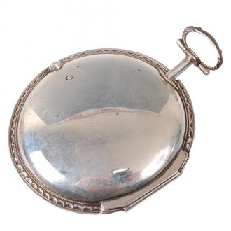 English silver watch in triple case for Ottoman market Circa 1795