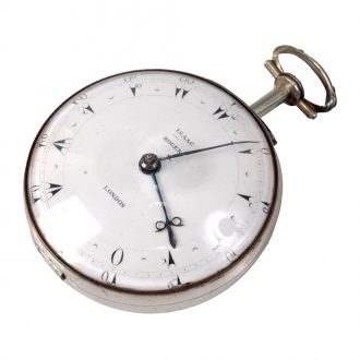 English silver watch in triple case for Ottoman market Circa 1795