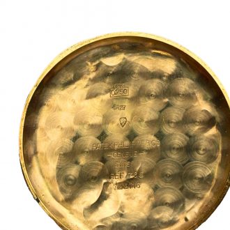 Swiss 18K gold open faced lever pocket watch Circa 1900