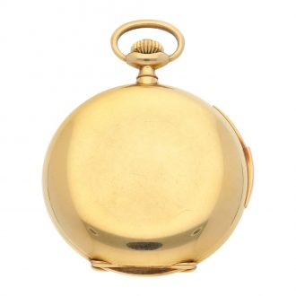 German yellow gold minute repeating lever watch Circa 1910