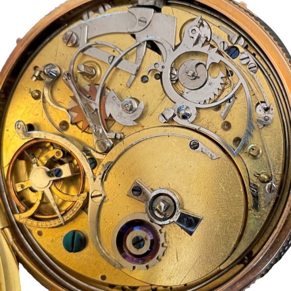 Presumably Swiss gold repeating musical watch Circa 1830 Presumably Swiss gold repeating musical watch Circa 1830