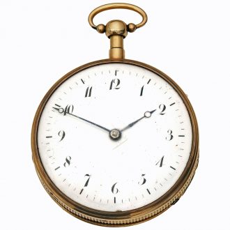 Presumably Swiss gold repeating musical watch Circa 1830