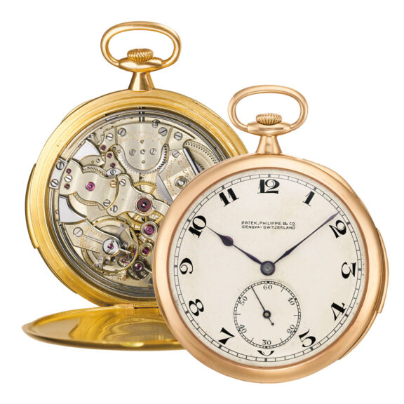 Swiss open faced minute repeating lever watch Circa 1917