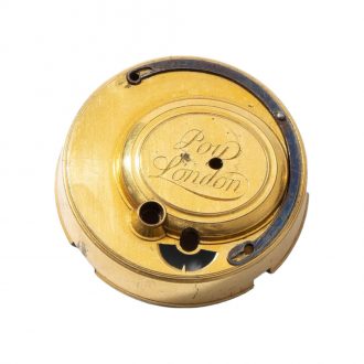 English silver quarter repeating verge pocket watch Circa 1740