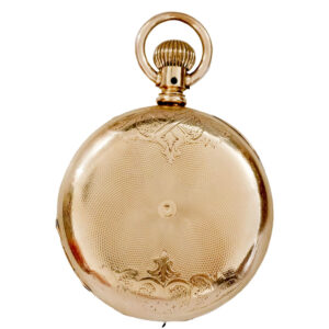 American 14K gold hunting cased lever pocket watch Circa 1900