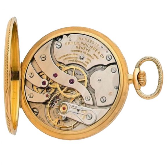 Fine Swiss engraved gold open faced keyless lever Circa 1980 Fine Swiss engraved gold open faced keyless lever Circa 1980