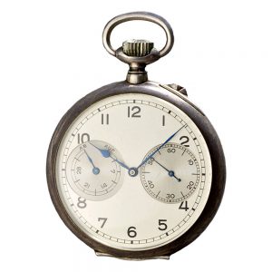 German silver military navigation deck watch Circa 1941