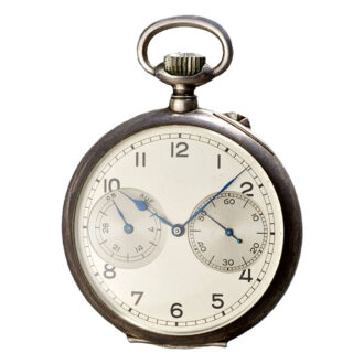 German silver military navigation deck watch Circa 1941