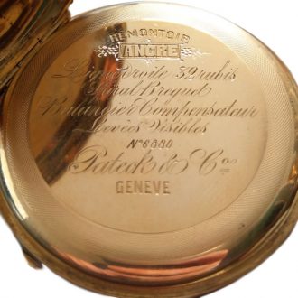 Swiss 18 carat gold open faced lever pocket watch Circa 1848 Swiss 18 carat gold open faced lever pocket watch Circa 1848