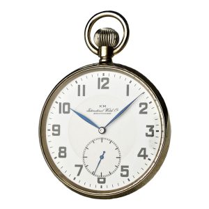 Swiss nickel open faced military deck watch Circa 1943