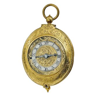 French important oval single-handed watch Circa 1620