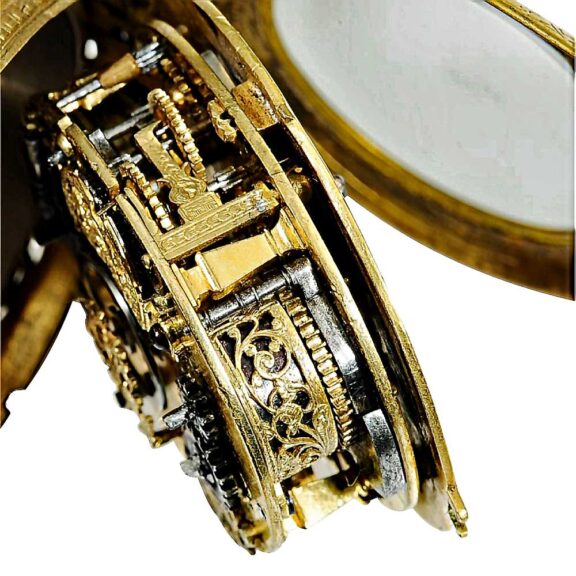 French important oval single-handed watch Circa 1620 French important oval single-handed watch Circa 1620