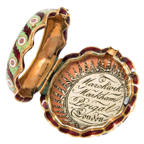 English verge watch made for the Turkish market Circa 1815 English verge watch made for the Turkish market Circa 1815