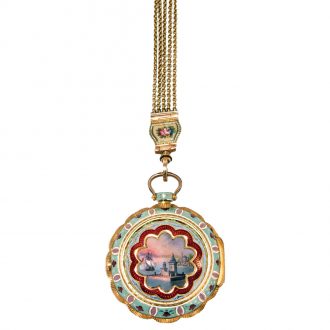 English verge watch made for the Turkish market Circa 1815