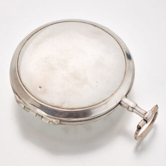 Swiss silver open faced verge pocket watch Circa 1810 Swiss silver open faced verge pocket watch Circa 1810
