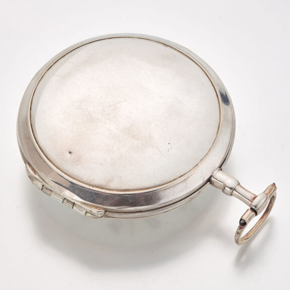 Swiss silver open faced verge pocket watch Circa 1810 Swiss silver open faced verge pocket watch Circa 1810