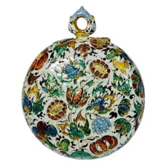 English gold miniature enamel verge pocket watch Circa 1630