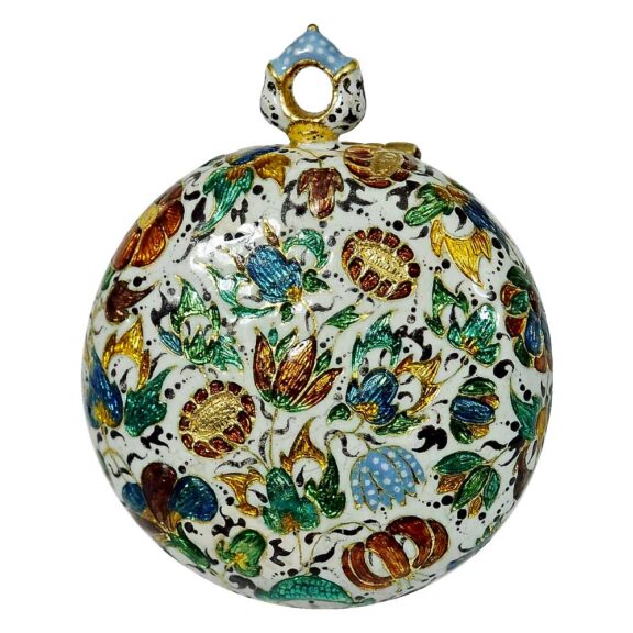 English gold miniature enamel verge pocket watch Circa 1630 English gold miniature enamel verge pocket watch Circa 1630