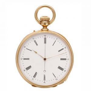 Swiss rwatch with two horological complications Circa 1870