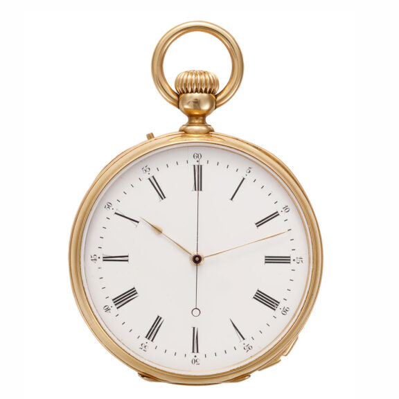 Swiss rwatch with two horological complications Circa 1870