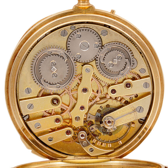 Swiss rwatch with two horological complications Circa 1870 Swiss rwatch with two horological complications Circa 1870